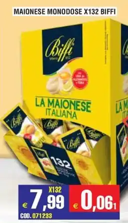 Immenso Cash Maionese monodose Biffi offerta
