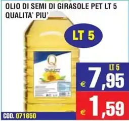 Immenso Cash Olio di semi di girasole offerta