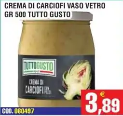 Immenso Cash Crema di carciofi Tuttogusto offerta