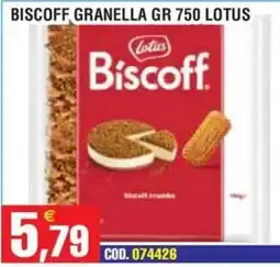 Immenso Cash Biscoff granella Lotus offerta