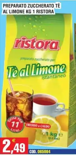 Immenso Cash Tè al Limone Ristora offerta
