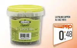 Cash pro La Palma capperi al sale offerta