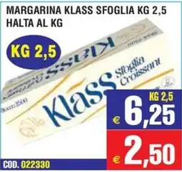 Immenso Cash Margarina klass sfoglia offerta