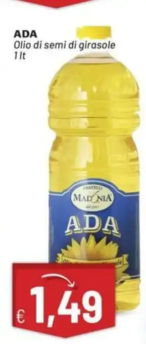 Sisa Ada Olio di semi di girasole 1lt offerta