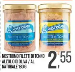 Cash pro Nostromo filetti di tonno offerta