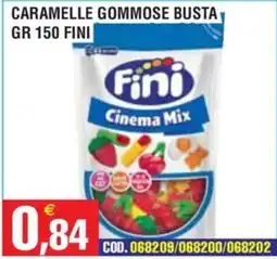 Immenso Cash Caramelle gommose Fini Cinema Mix offerta