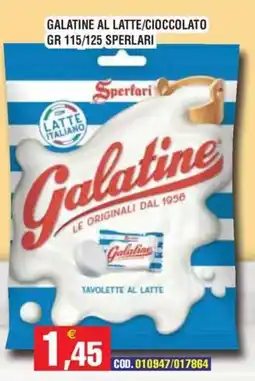 Immenso Cash Galatine Sperlari offerta