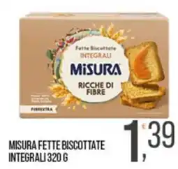Cash pro Fette biscottate integrali Misura offerta