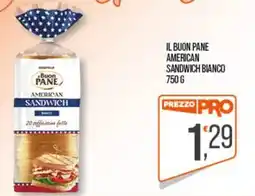 Cash pro Il Buon Pane American Sandwich Bianco offerta
