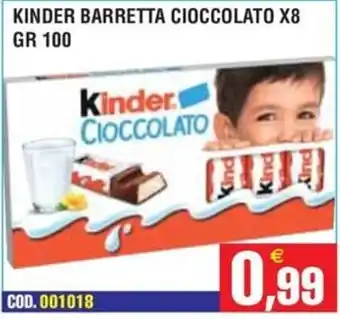 Immenso Cash Kinder Cioccolato offerta