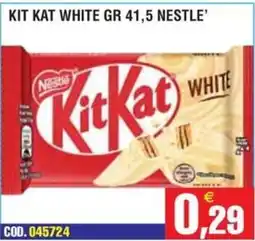 Immenso Cash KitKat White Nestlé offerta