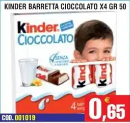 Immenso Cash Kinder Cioccolato offerta