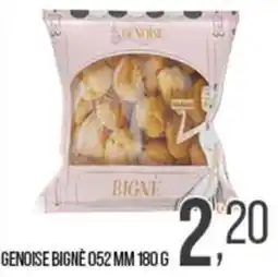 Cash pro Genoise Bignè offerta