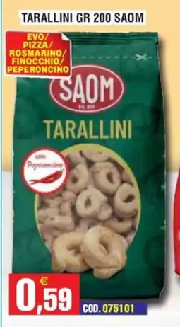 Immenso Cash Tarallini Saom offerta