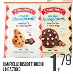 Cash pro Campiello biscotti ricchi offerta