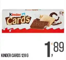Cash pro Kinder Cards offerta