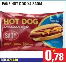 Immenso Cash Hot Dog American Style Saom offerta