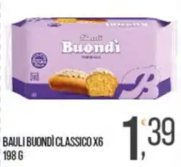 Cash pro Bauli Buondì Classico offerta