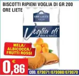 Immenso Cash Biscotti ripieni Voglia di offerta