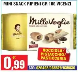 Immenso Cash MilleVoglie Snack alla nocciola offerta
