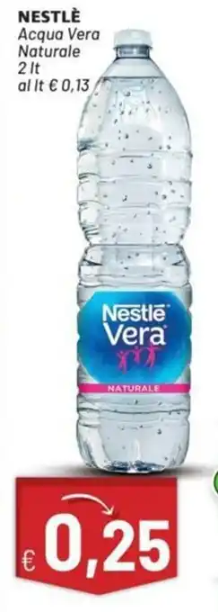 Sisa Nestlé Acqua Vera Naturale 2lt offerta