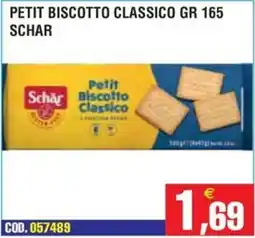 Immenso Cash Petit Biscotto Classico Schar offerta