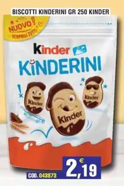 Immenso Cash Kinder Kinderini offerta