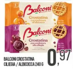 Cash pro Balconi crostatina offerta