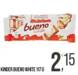 Cash pro Kinder bueno white offerta