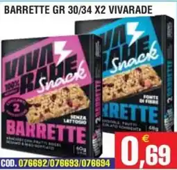 Immenso Cash Viva Barrette Snack offerta