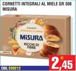 Immenso Cash Cornetti integrali al miele Misura offerta