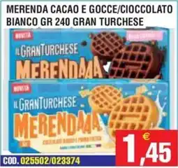 Immenso Cash Il GranTurchese Merendaa offerta