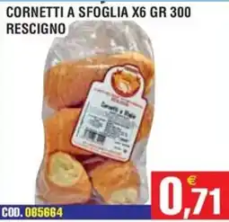 Immenso Cash Cornetti a sfoglia offerta