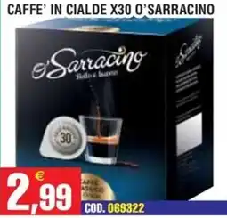 Immenso Cash Caffè in cialde O'Sarracino offerta