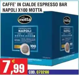 Immenso Cash Caffè in cialde espresso bar napoli motta offerta