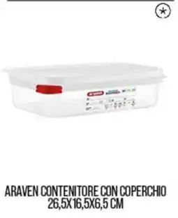 Cash pro Araven contenitore con coperchio offerta