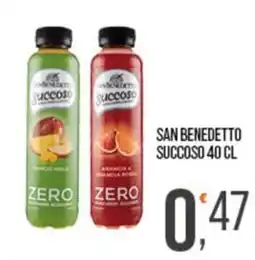 Cash pro San Benedetto Succoso Zero offerta