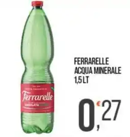Cash pro Ferrarelle acqua minerale offerta