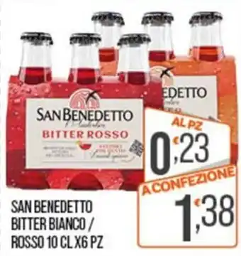 Cash pro San Benedetto Bitter Rosso offerta