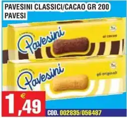 Immenso Cash Pavesini classici offerta