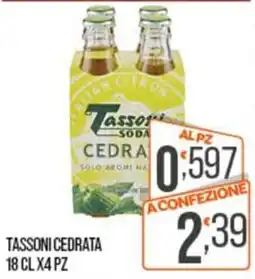 Cash pro Tassoni Cedrata offerta