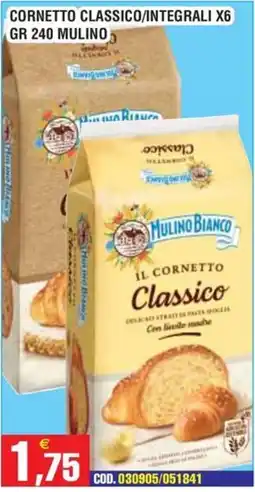 Immenso Cash Il cornetto classico mulino bianco offerta