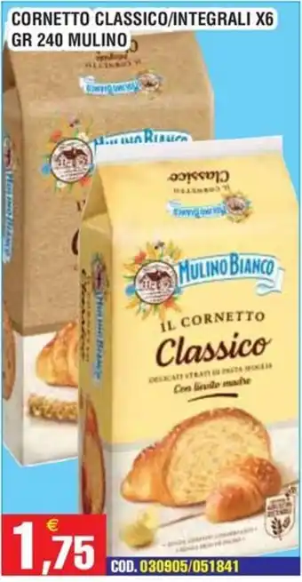 Immenso Cash Il cornetto classico mulino bianco offerta