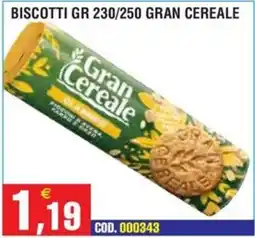 Immenso Cash Biscotti Gran Cereale offerta