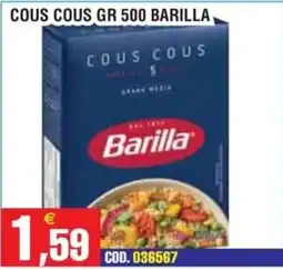 Immenso Cash Cous cous Barilla offerta