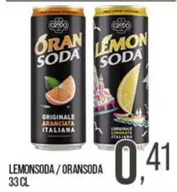 Cash pro Crispo Lemon Soda / Crispo Oran Soda offerta