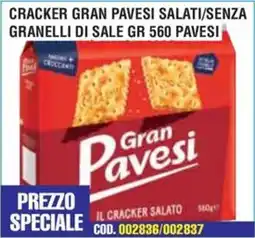 Immenso Cash Cracker gran pavesi salati offerta