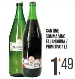 Cash pro Falanghina / Primitivo offerta