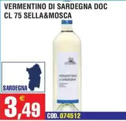 Immenso Cash Vermentino di Sardegna DOC Sella&Mosca offerta