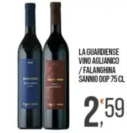 Cash pro La guardiense vino aglianico / falanghina offerta